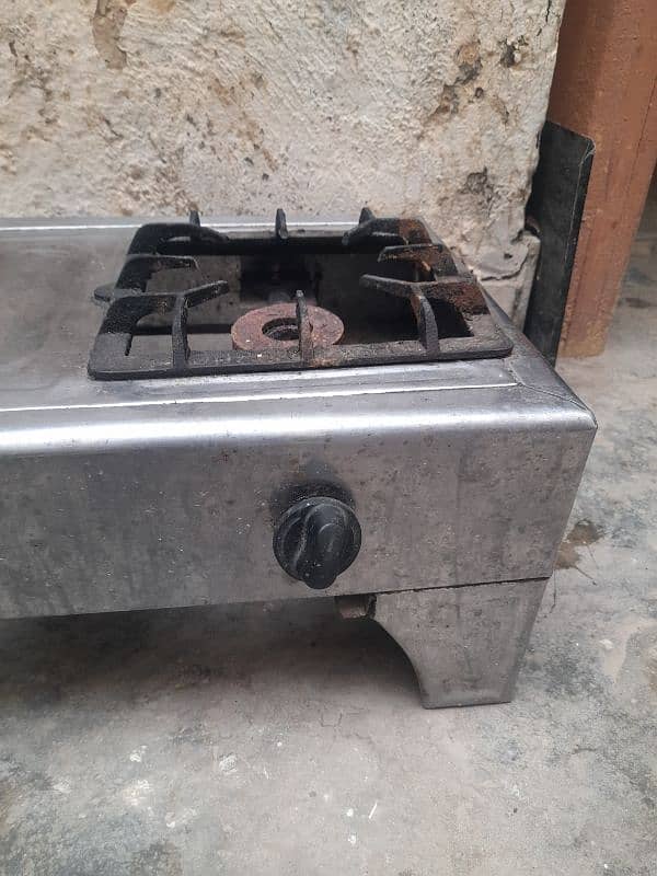 Steel Body Gas Chulhaa In A one condition 2