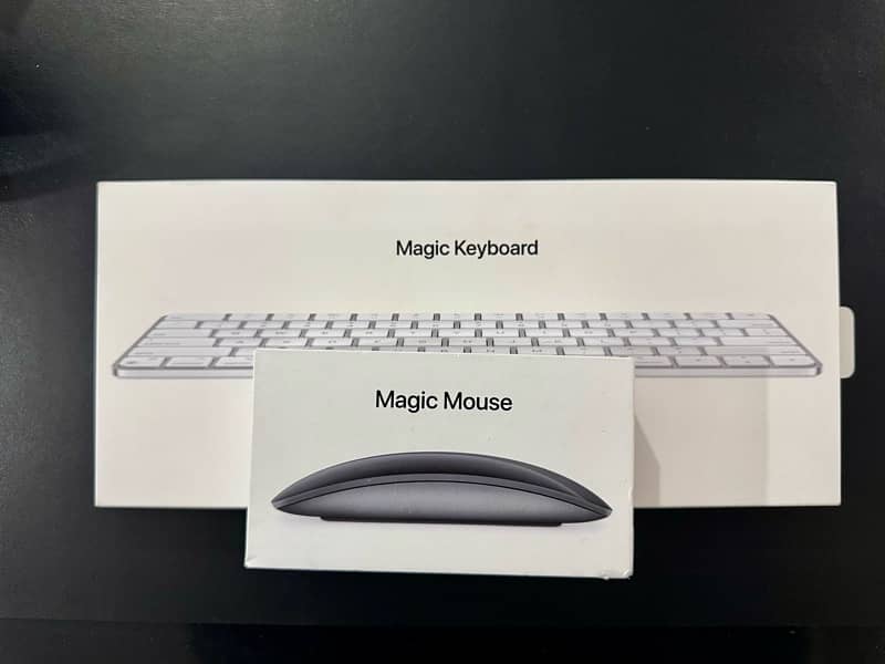 Apple Magic Mouse 2 and Keyboard 2