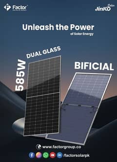 Jinko Bifacial 585watt N type compelet documents Tair 1 A great panel