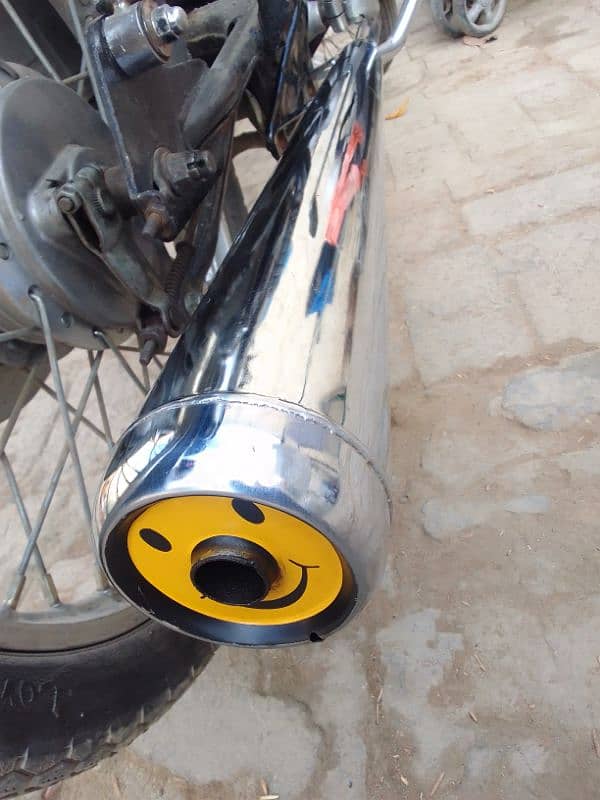 united 100 cc ka original silencer 4