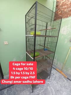 angle  cage for birds