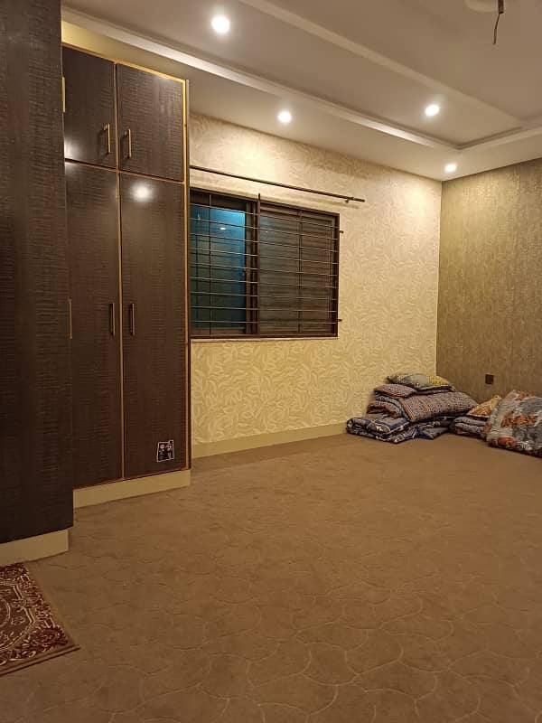 Gulberg 3 1 Kanal New Upper 3 Bed Rooms Attached Bath Kitchen TV Lounge Car Parking Good Location Available For Rent 0