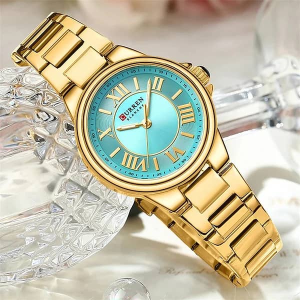 watches | curren watch 9091 | designer watch | womens stylish watch 1