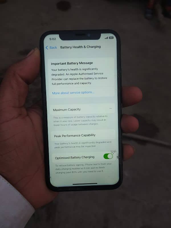 iPhone x 64gb gleach phone all sim working 2