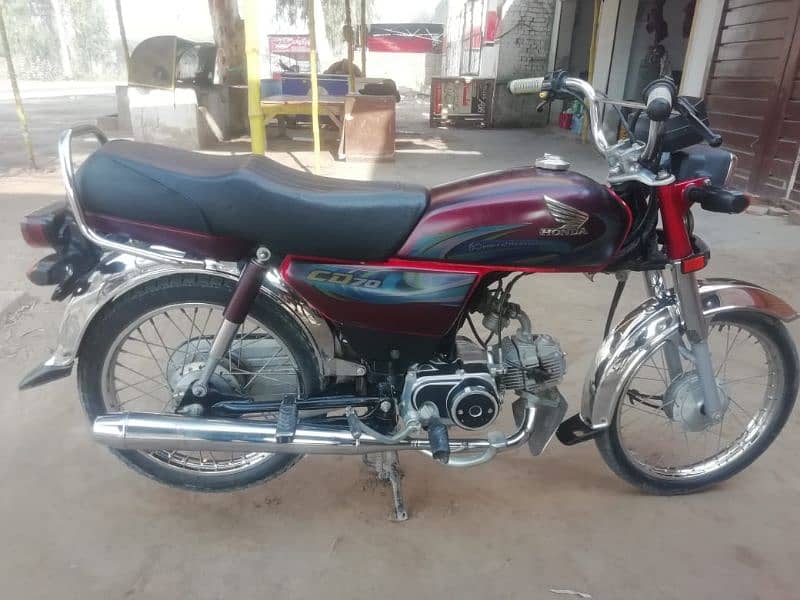 honda cd 70 showroom condition 3