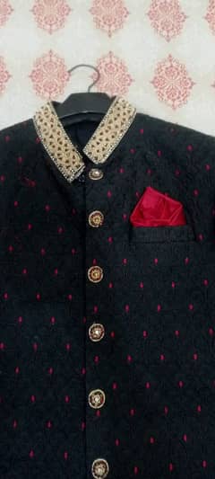 Black Sherwani