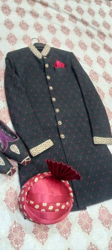 Black Sherwani 1