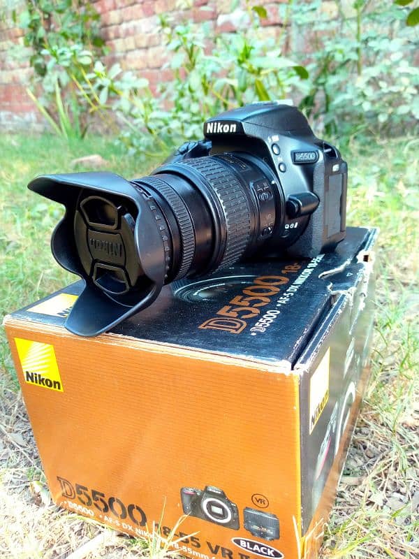 Nikon d5500 With 18-55mm Lens 1