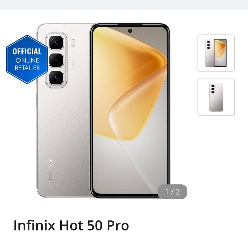 Infinix Hot 50 pro 1