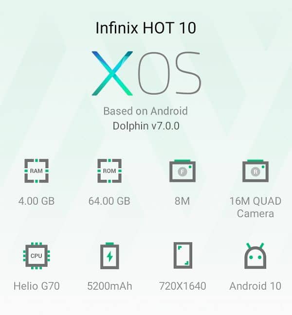 infinix hot 10 (4,64) 0