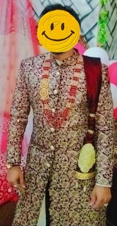 Groom sherwani for sale only one day use