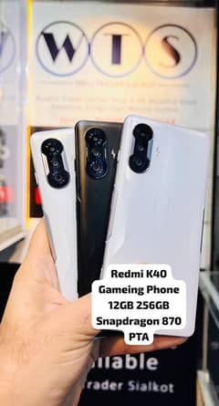 Redmi K40 Gameing Phone 12GB 256GB PTA