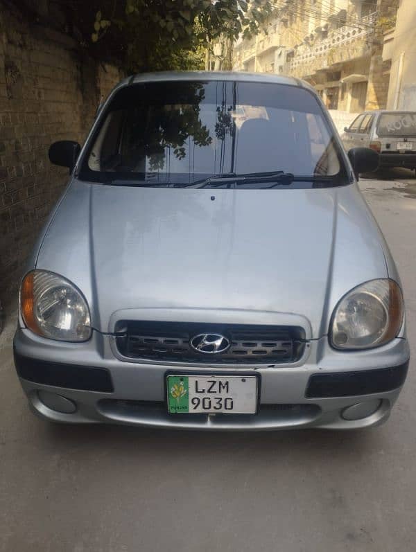 Hyundai Santro 2005 g v. . . my name 8