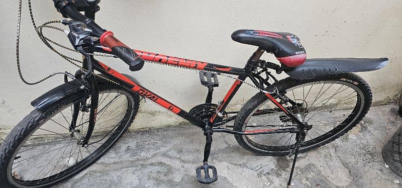 Phoenix Red Coloured Bicycle in Good Condition 2