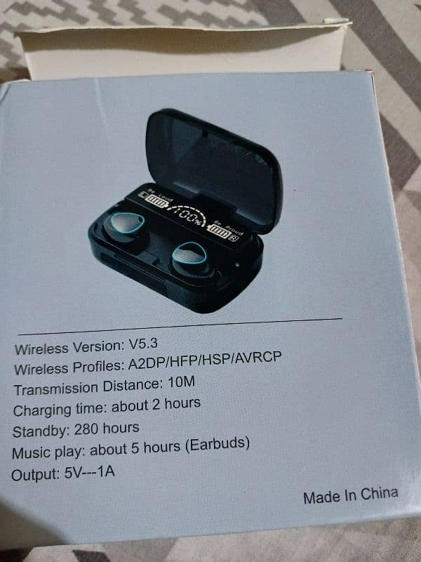 M10 earbuds TWS 5.3 3