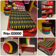 Kids Bed / Side Table / Study Table / Kids Furniture / Couch