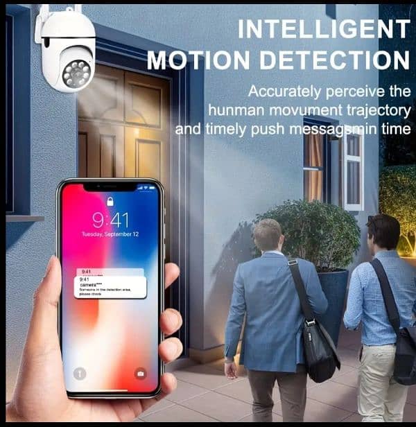 Smart Security Camera HD- Night Vision Camera. 360 Rrotete. 3