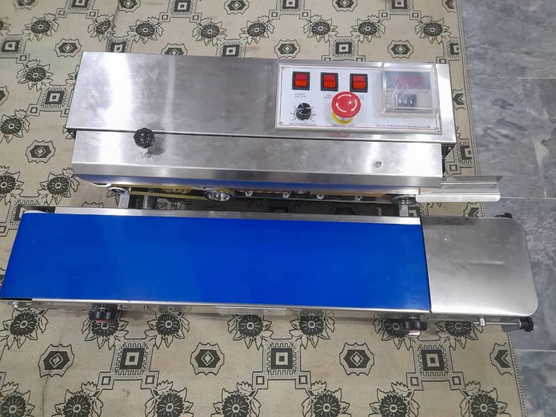 Continuous Band Sealer Machine for Sale  Model SF-150W 0