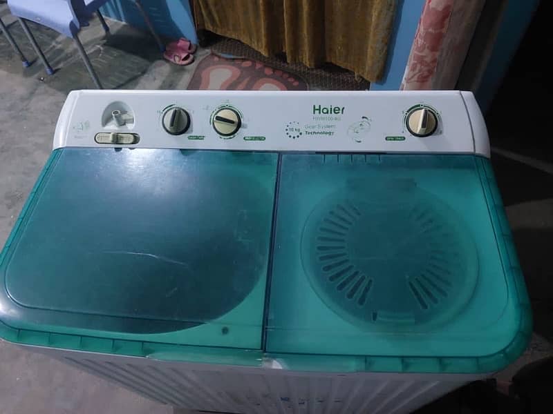 haier 10kg washing machine wih dryer 0