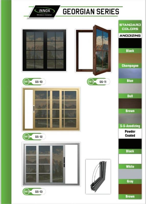 Aluminium and UPVC Doors and Windows sliding doors Sliding windows 12