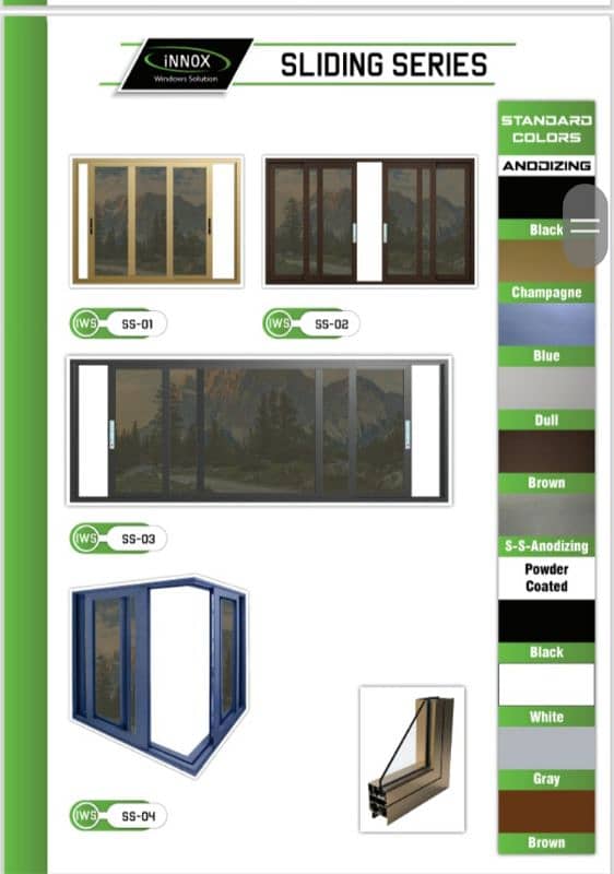 Aluminium and UPVC Doors and Windows sliding doors Sliding windows 18