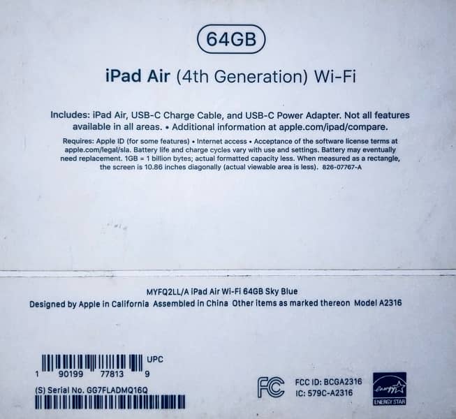 ipad air 4 6