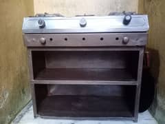 cooking range /3 burner stove