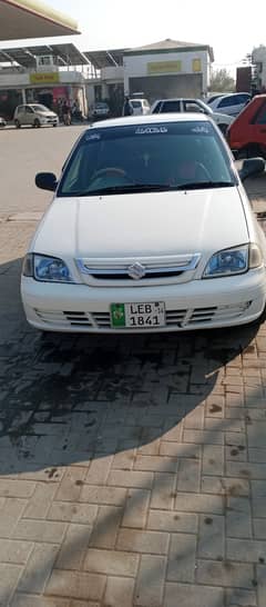 Cultus 2014 model, Lahore registered, white colour