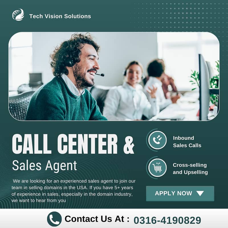 Experienced Sales Agent (USA Domain) 0