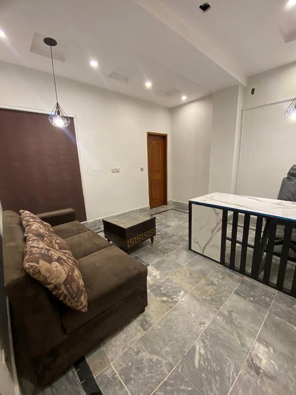 Brand New Tile-Floored Flat for Rent Ideal for Office, Software House, Call Centre, or Beauty Parlor 0