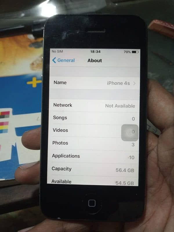 Iphone 4s 64Gb Only 4000Rs 3