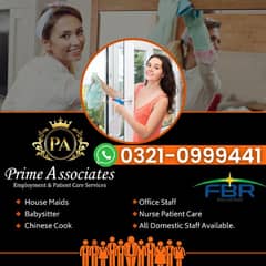 maids helper cook patient care available