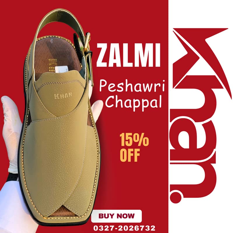 Peshawri Chappal - 100% Handmade, Premium Quality by "Khan. " 4