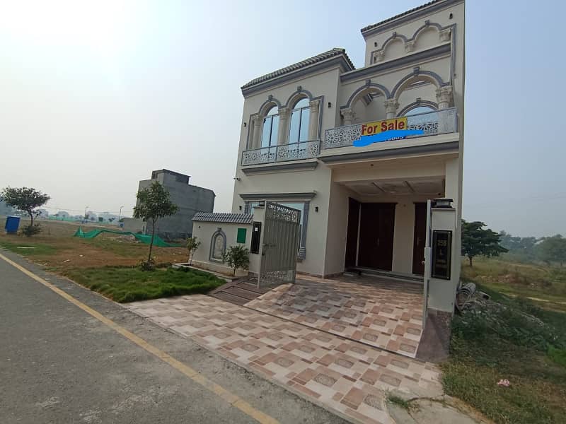 Brand New 5 Marla Spanish House In reasonable Price 23