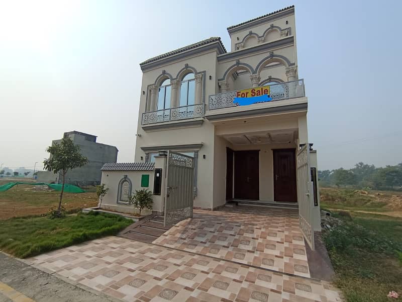 Brand New 5 Marla Spanish House In reasonable Price 24