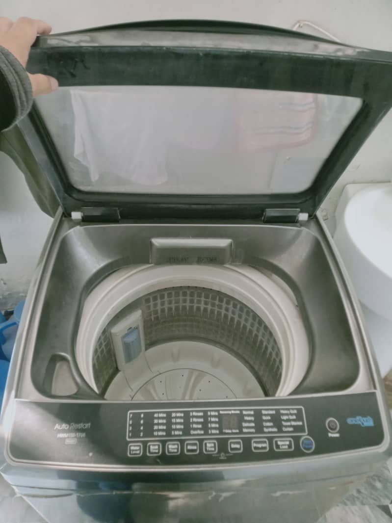 HAIER TOP LOAD FULLY AUTOMATIC WASHING MACHINE 1