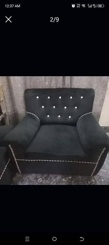 5 seater for sale in black 1