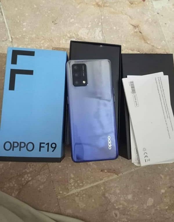 Oppo f19 Raam 6.128 complete box no any flute 10 by 10 condison. 0