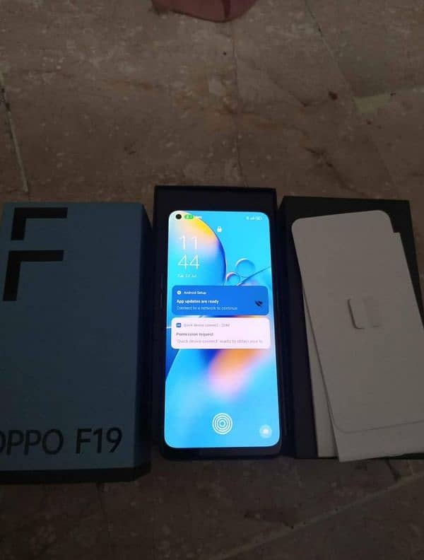 Oppo f19 Raam 6.128 complete box no any flute 10 by 10 condison. 1