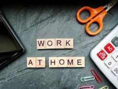 online work for students and woman and home person