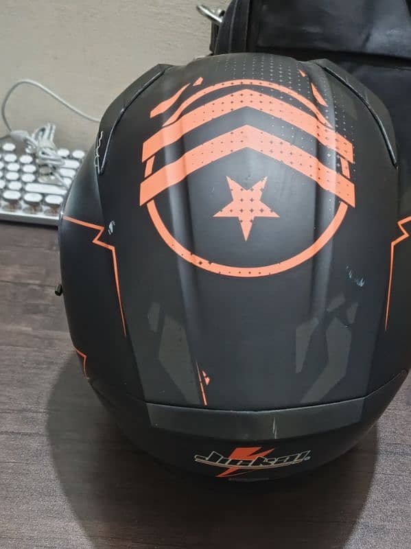 Jeckaei helmet only three to four time use 1