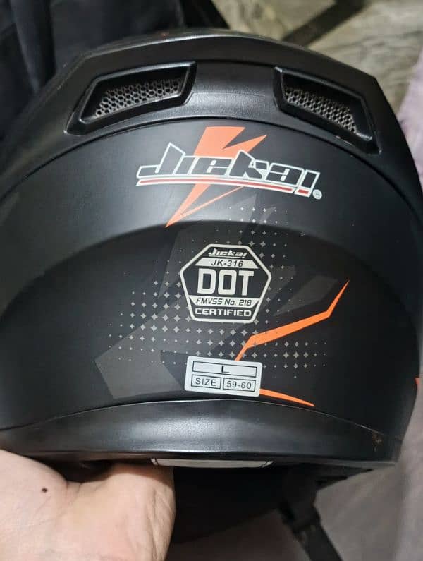 Jeckaei helmet only three to four time use 2