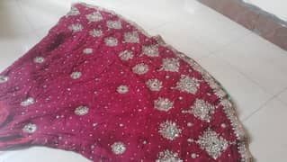 bridal lehnga with dupatta,complete set