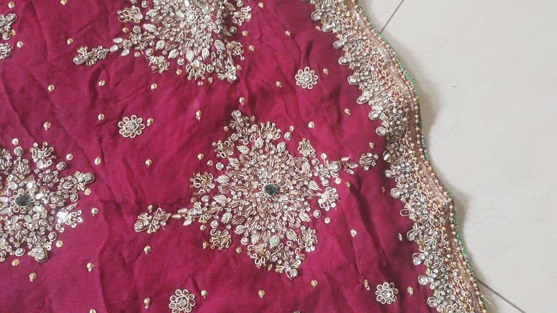 bridal lehnga with dupatta,complete set 1