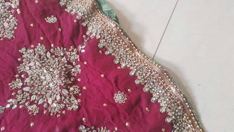 bridal lehnga with dupatta,complete set 2