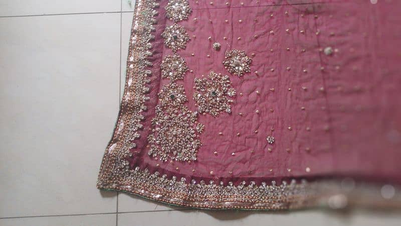 bridal lehnga with dupatta,complete set 6