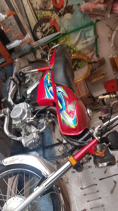 2023/24 model Honda cd70 v good condition totally genuine bike 0