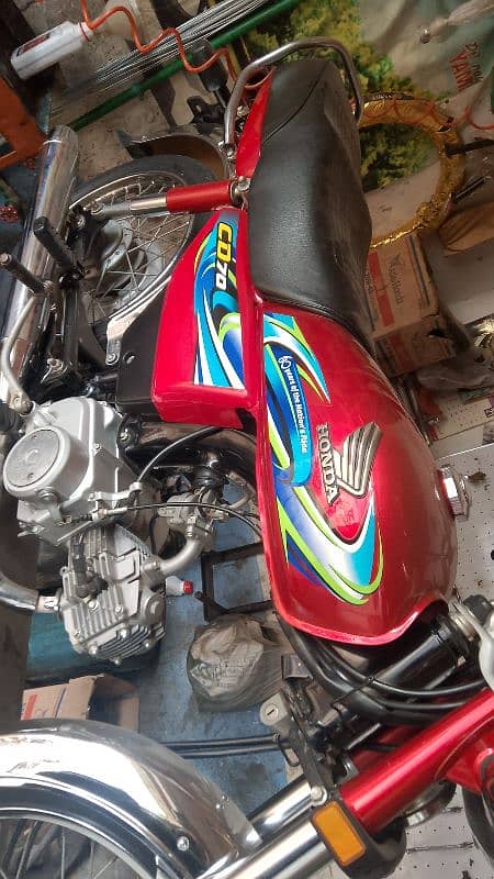 2023/24 model Honda cd70 v good condition totally genuine bike 4