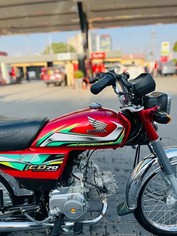 honda cd 70 bike for sale 10/10 just like new full ok 0