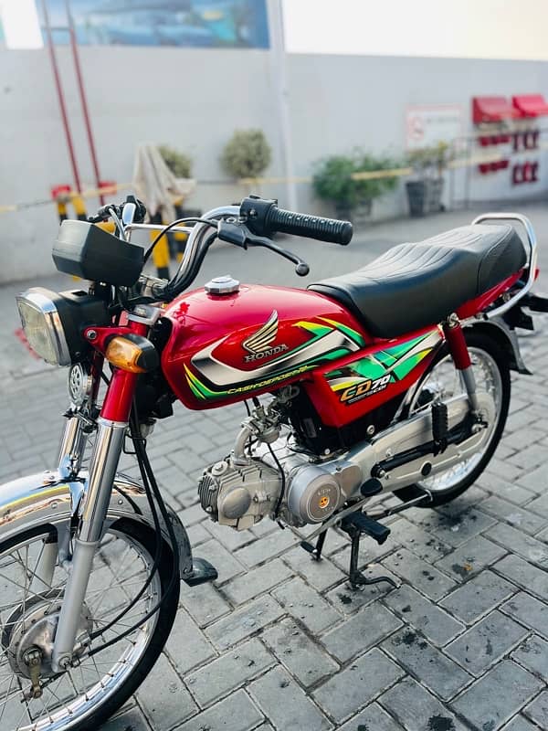 honda cd 70 bike for sale 10/10 just like new full ok 2